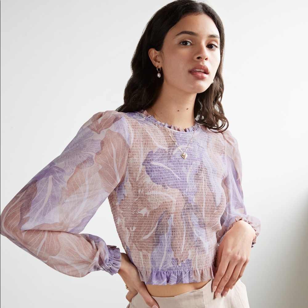 Aritzia Wilfred Tempest Blouse